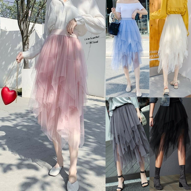 Black tulle skirt walmart online