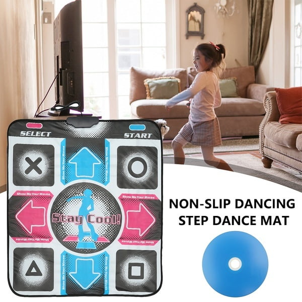 HOTBEST Non-Slip Dancing Step Pad Dancer Blanket Fitness Revolution Foot  Print Mat To PC With USB