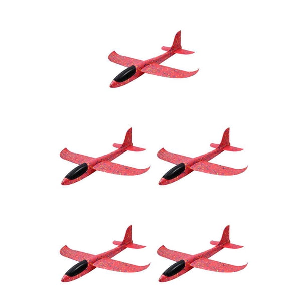 Tholdsy 35 cm EPP Lanzamiento de mano Avión Lanzamiento Fly Light Doble agujero Soaring Bubble Party Supplies Niños Niñas Diversión Juguetes para Type2 NO2 Tholdsy CBP093273