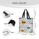thumbnail image 3 of Easygdp Hello Bolsa Tote para Mujer, Bolso de Hombro para Trabajo, Playa, Viajes, Compras y Supermercado, 3 of 7