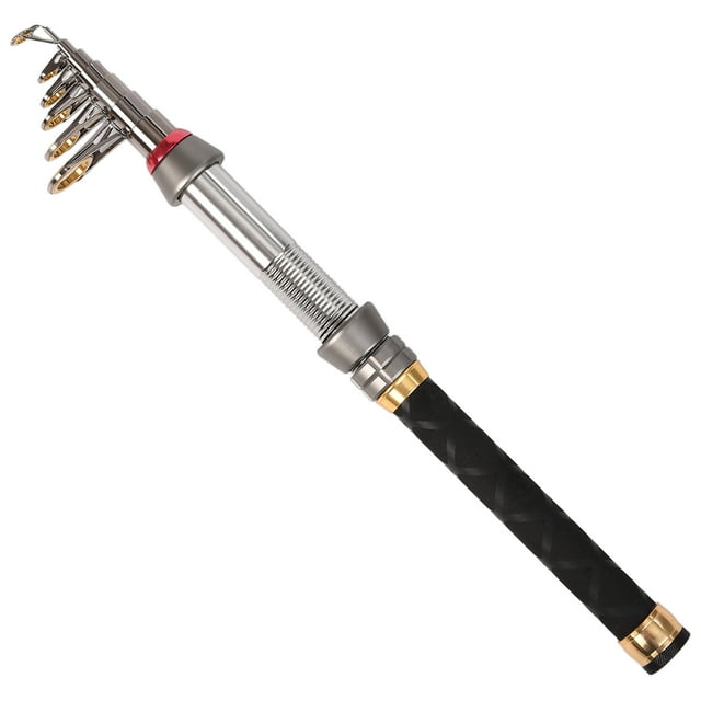 Carbon Fiber Telescopic Fishing Rod 1.3-2.4m Sea Rods Travel Fishing Rod Fishing Pole