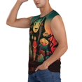 thumbnail image 2 of Mens Spirited Awa Tank Top Summer Sleeveless Shirts for Men Quick Dry Gym Workout T Shirts Men's Athletic Tank Tops, 2 of 7