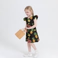 thumbnail image 3 of RXIRUCGD 2025 Vêtements d'Été pour Enfants Robe d'Été à Manches à Volants pour Filles 4-14T, 3 of 7