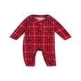thumbnail image 4 of Ensemble de Pyjamas de Noël Assortis pour la Famille Imprimé à Carreaux Rouges Vêtements de Nuit pour Hommes Femmes Enfants Bébé Chien, 4 of 7