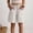 Beige, variant on Endives Women's Linen Short High Waist Casual Shorts Summer Breathable Loose Fit Wide Leg Short Beach Shorts With Pockets Daily Wear