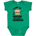 thumbnail image 3 of Inktastic Monkey I Love Hanging out with My Grandad Boys or Girls Baby Bodysuit, 3 of 5