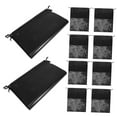 thumbnail image 5 of PTOOTP 12Pcs Drawstring Shoe Bags for Travel Black Non Woven Shoe Storage Bag, 5 of 8