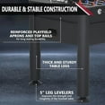 thumbnail image 5 of SUGIFT 58 Inch Full Size Foosball Table, Competition Arcade Soccer Game Table with Leg Levelers, 5 of 7