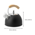 thumbnail image 3 of 1 Pc 3L Whistling Kettle Stainless Steel Kettle Stove Kettle Water Kettles, 3 of 4