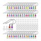 thumbnail image 5 of Juego de suministros para hacer aretes de 300 piezas con ganchos para aretes, anillos para saltar y cierres para aretes para hacer joyas, 5 of 9