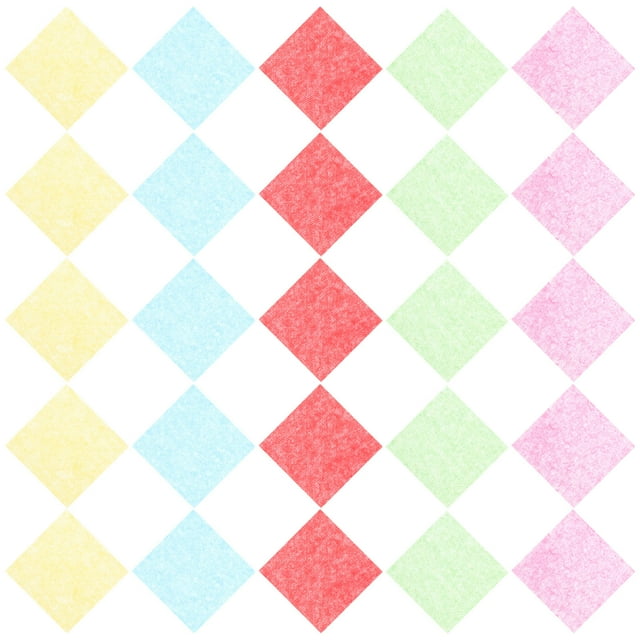 Minkissy 1 Set of Tissue Paper Squares for Craft Decoration with Assorted Color