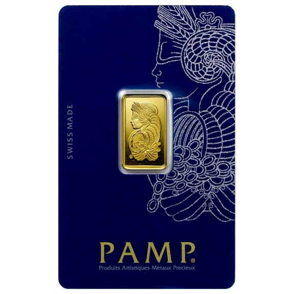 PAMP Suisse Fortuna 5 gram .9999 Gold Bar - Sealed with Assay Card