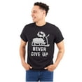 thumbnail image 3 of Never Give Up Rhino to Unicorn Gym Men's Graphic T Shirt Tees Brisco Brands S, 3 of 6