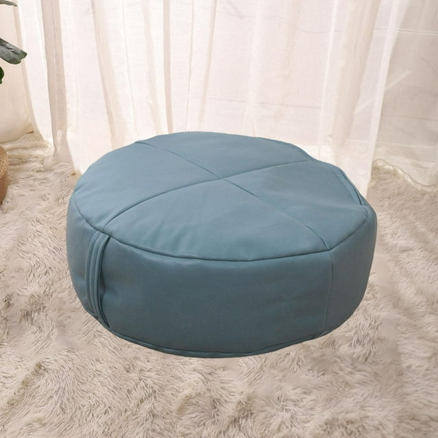 Puf redondo perfecl puf redondo estilo japonés creativo azul