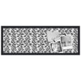 thumbnail image 2 of PinPix 36x12 Custom Cork Bulletin Board Floral Design Black Carnation Poster Board Has a Fabric Style Canvas Finish, Framed in Floral Design Black Carnation, by ArtToFrames (PinPix-202), 2 of 5