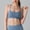 Blue, variant on YHAJDS Women Built In Bra Tank Tops Thin Strap Round Neck Bralette Sleeveless Sports Top For Spring Fashion Outfits