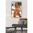 thumbnail image 2 of Sports Illustrated: Swimsuit Edition - Camille Kostek 22 Wall Poster, 22.375" x 34" Framed, 2 of 5