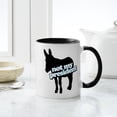 thumbnail image 4 of CafePress - Democrat Donkey Light Only Mug - 11 oz Ceramic Mug - Novelty Coffee Tea Cup, 4 of 4
