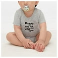 thumbnail image 4 of iDzn Pack of 2, Got My Mind On My Mommy & Mommy Is Way More Fun Now That She Can Drink Again Funny Rompers For Babies, Newborn Baby Unisex Bodysuits, Infant Jumpsuits, Toddler One-Piece Oufits, 4 of 5