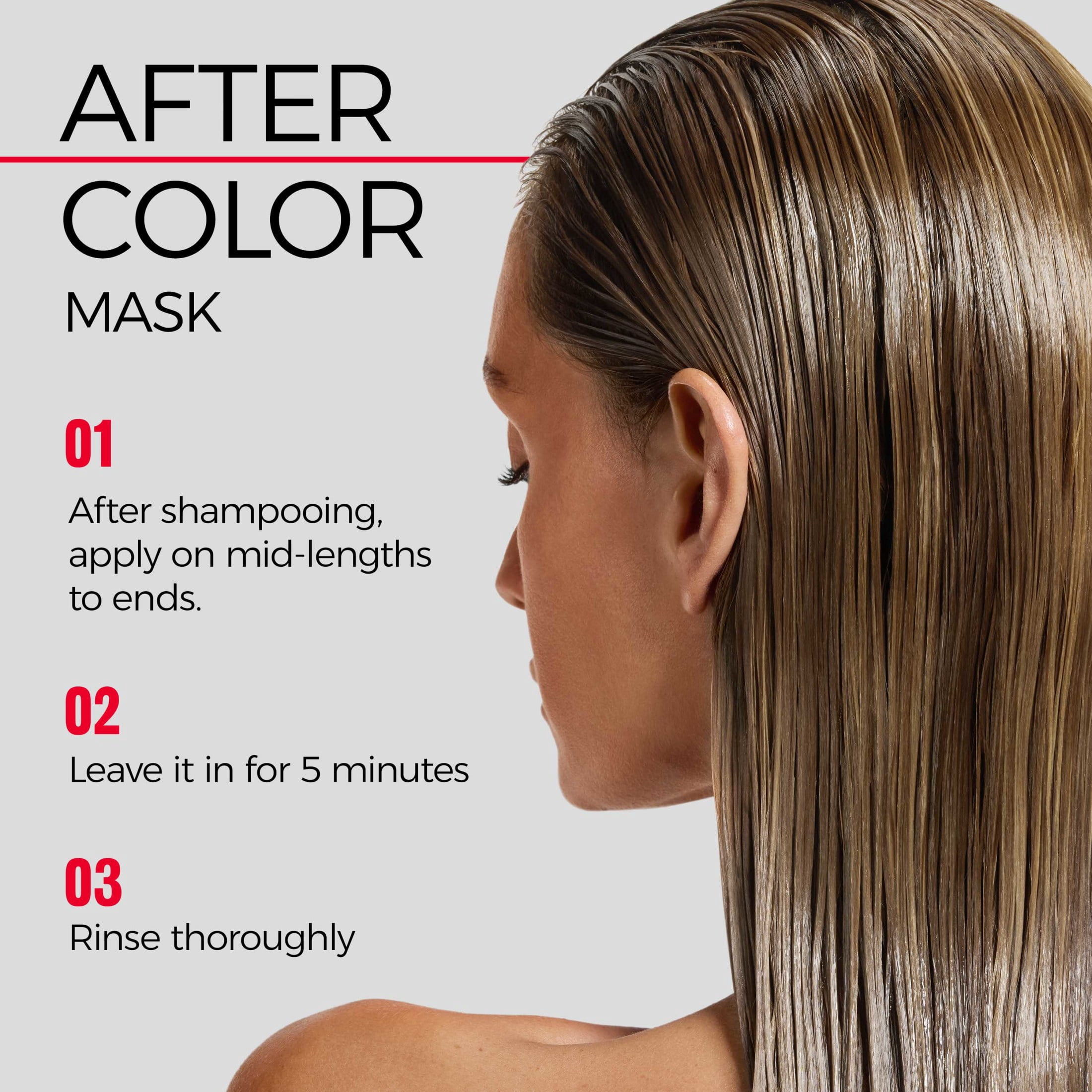 Revlon ColorSilk After Color Care Hair Mask Damaged Hair Repair, 7.6 fl oz