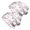 Pioneer Flower Floral Print Pattern-1, variant on Pioneer Flower Floral Print Pattern 2 Pack Slouchy Beanie Hat, Warm Winter Skull Cap with Stretchy Fabric & Soft Texture, Lightweight Flexible Gifts for Daily Home Outdoor