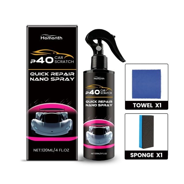 Homonth Car Scratch Reparación Rápida Nano Spray Kit