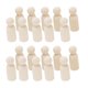 thumbnail image 5 of Muñeca de Peg Doll Natural Sin Terminar Personas Pequeñas Pintura de Bricolaje de para SM SunniMix Muñeca de madera natural, 5 of 8