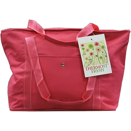 Quest Eco-Friendly Insulated Grocery Bag, Fuschia