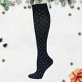 thumbnail image 2 of sususu Boot Socks Cute,Exercise Stress Socks Elastic Socks Running Skipping Compression Socks Stockings Jacquard Calf Socks, 2 of 3
