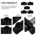thumbnail image 2 of Miangastore 3D Printer Nuts Black 5Pcs 0.95X0.5X0.41In POM Cylindrical, 2 of 8