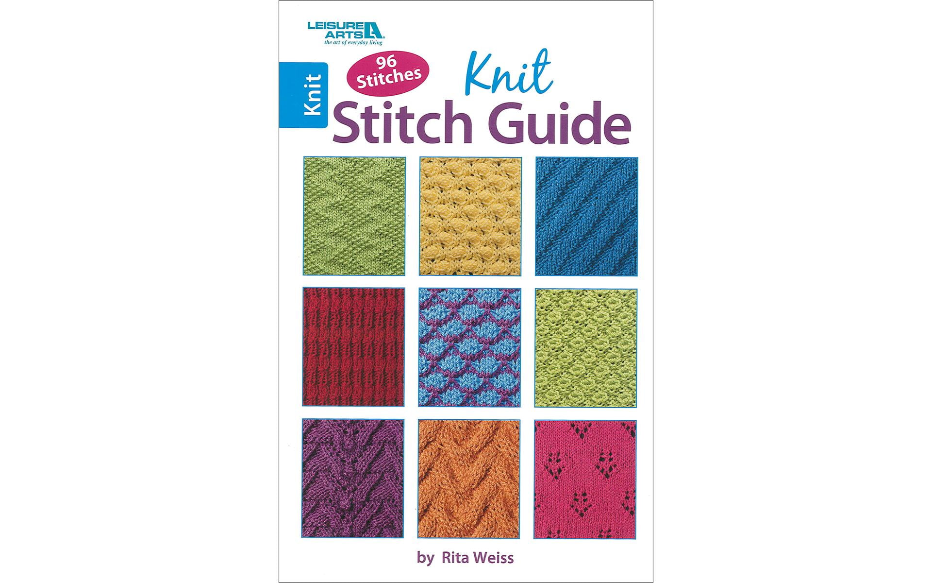 Leisure Arts Knit Stitch Guide Book