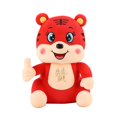thumbnail image 1 of Año Nuevo Tigre Peluche Rojo Sofá Año Nuevo Accesorios Regalos de Vacaciones, 35CM,11 Feliz Sencillez, 1 of 5