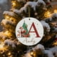 thumbnail image 5 of Adornos navideños, 26 letras, adornos colgantes para árbol de Navidad, adornos navideños personalizados, adornos navideños DIY, decoración navideña, decoración colgante para árbol de Navidad, artículo, 5 of 5