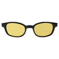 thumbnail image 2 of The Original KD’s Biker Shades Sunglasses by PCSUN – Black Frame with Yellow Lenses – Stylish + Functional Rider Eyewear, 2 of 8