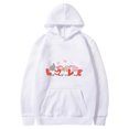 thumbnail image 5 of 2024 Fashion Hoodie for Women in Clearance Womens Fashion Casual Valentines Day Printing Long Sleeve Tops Hoodie Sweatshirts Womens Gifts, White M, 5 of 5