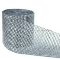 thumbnail image 1 of Coofit Ruban en Strass 24 Rangées Ruban en Maille Scintillante Ruban en Cristal Ruban en Strass Diamant, 1 of 10