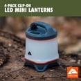 thumbnail image 5 of Ozark Trail Lantern, 500 Lumens, LED Mini Camping Lantern, Carabineer Handle, 4 Pack, 5 of 9