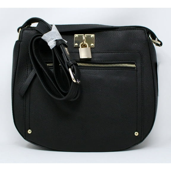 Hilary Radley Leather Maya Crossbody Black