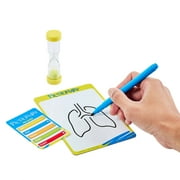 Pictionary Board Game, Drawing Game for Kids, Adults & Game Night with Dry Erase Markers & Boards
