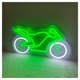 thumbnail image 2 of Letrero De Neón Moto Deportiva Para Decoración Pared, Escaparate Tienda Motos, Entrada Comercial, 45cm, 2 of 8