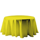 thumbnail image 1 of Mantel Para Mesa Redonda Medida 2.90 Diámetro Amarillo, 1 of 6