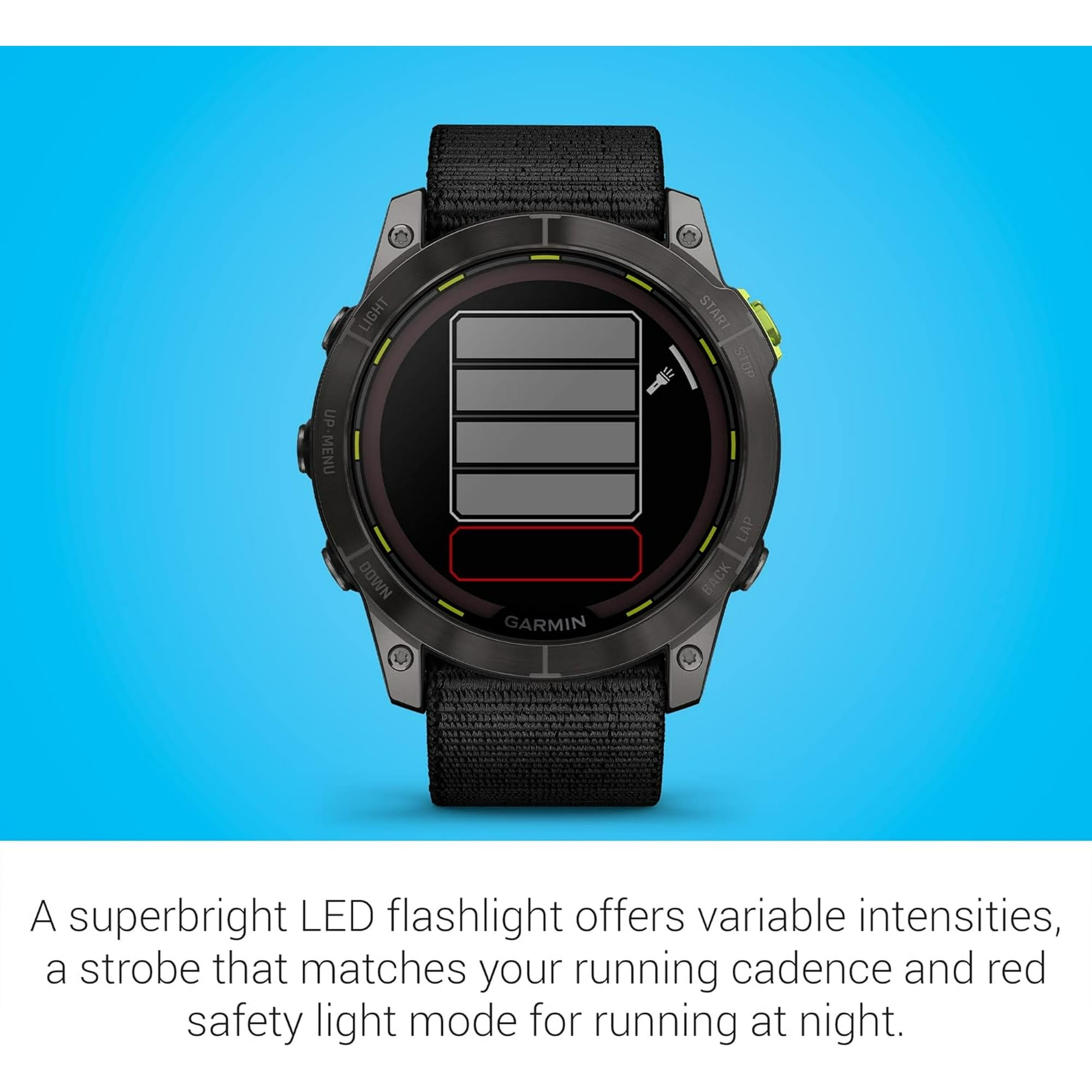 Restored Garmin Enduro 2 1.4" Smartwatch with GPS, Solar Charging, Preloaded Maps, Black (Refurbished)