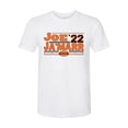 thumbnail image 2 of Wild Bobby Cincinnati Football Joe Ja'Marr 22 Sports Men Premium Tri Blend T-Shirt, True White, XX-Large, 2 of 5