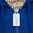 thumbnail image 4 of Men's Mitchell & Ness Royal Golden State Warriors Playmaker Full-Zip Hooded Windbreaker Jacket, 4 of 6