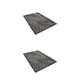 thumbnail image 3 of Matsuzay Alfombrillas De Baño Cómodas - Antideslizante Y Fácil De Limpiar Moderna Alfombrilla De Baño Antideslizante Ecológica Gris Oscuro gris oscuro 2Conjunto, 3 of 6