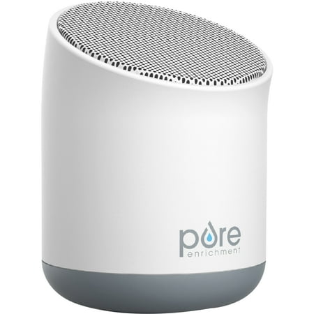 Pure Enrichment® Wave™ Mini Travel Sound Machine - 6 Soothing Sounds Including White Noise, Seamless Loop Audio, Rechargeable Battery, 48 Hour Run Time, Optional Timer, and Storage Bag