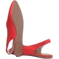 thumbnail image 4 of JUSTINREESS Athena Women's Pointed Toe Slip On Shoes In Red Size 7, 4 of 6