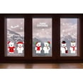 thumbnail image 3 of Christmas Sticker for Window Window Family Shop DIY Wall Sticker 6 Bear Snowflake, 3 of 5