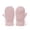 A160 Pink, variant on Yuncity Winter Kids Gloves Fleece Solid Color Thickened Warm Soft Knitted Mittens For Boys Girls Cold Weather Outdoor Play Running Sports,Black