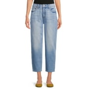 Time and Tru Women's Barrel Jeans